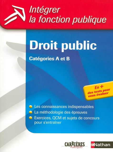 Droit public - Catégories A et B - Pascal Tuccinardi - Nathan