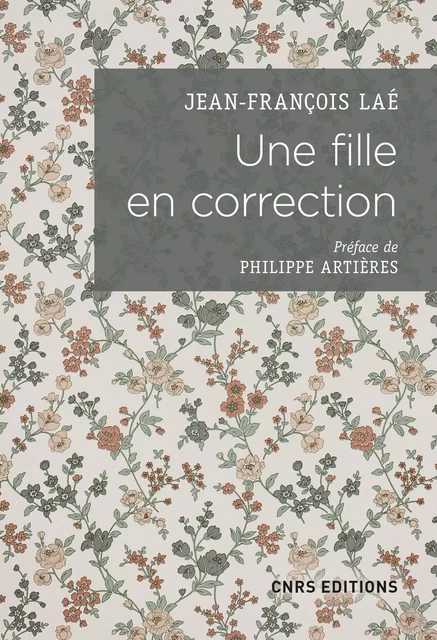 Une fille en correction - Jean-François Laé - CNRS editions