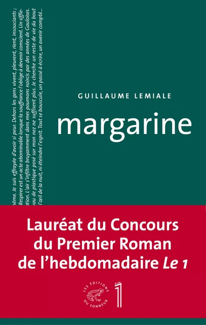 Margarine - Guillaume Lemiale - Les editions du sonneur