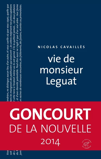 Vie de monsieur Leguat - Nicolas Cavaillès - Les editions du sonneur