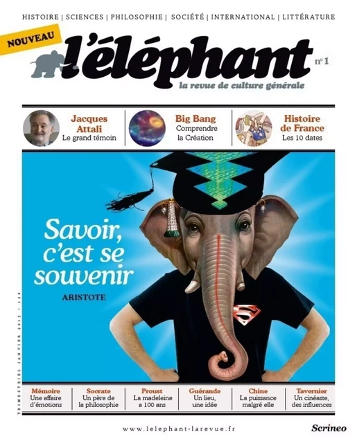 L'éléphant : La revue 01 -  Collectif - Scrinéo