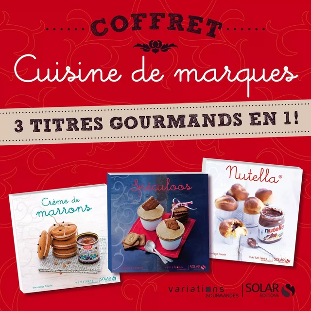 Coffret Cuisine de marques - Véronique Cauvin, Martine LIZAMBARD - edi8