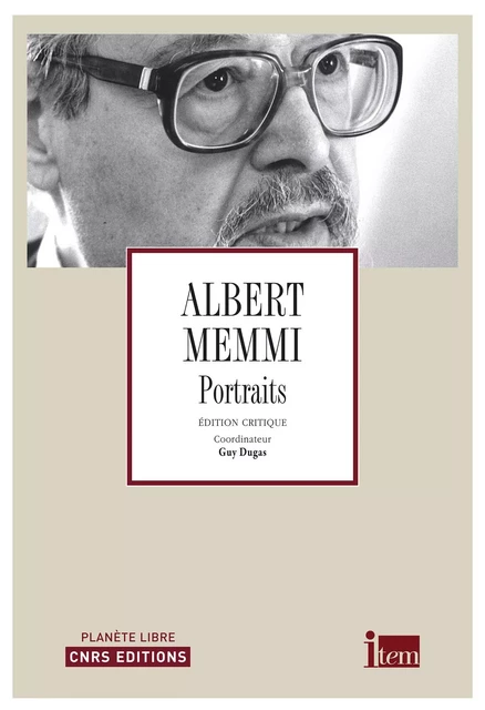 Portraits - Albert Memmi - CNRS editions