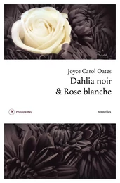 Dahlia noir et rose blanche