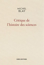 Critique de l'histoire des sciences