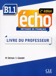 Écho - Niveau B1.1 - Guide pédagogique - Ebook - 2ème édition