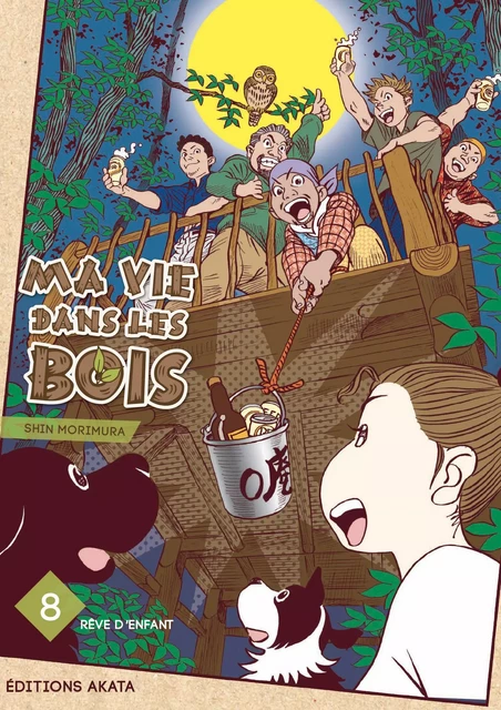 Ma vie dans les bois - tome 8 Rêve d'enfant - Shin Morimura - Akata