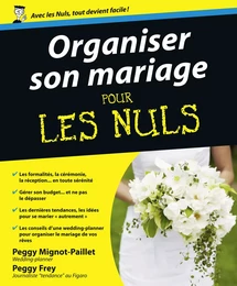 Organiser son mariage Pour les Nuls