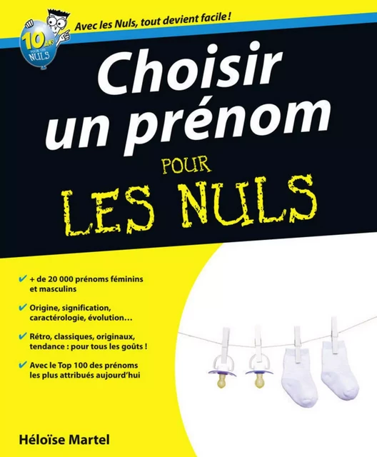 Choisir un prénom Pour les Nuls - Héloïse MARTEL - edi8