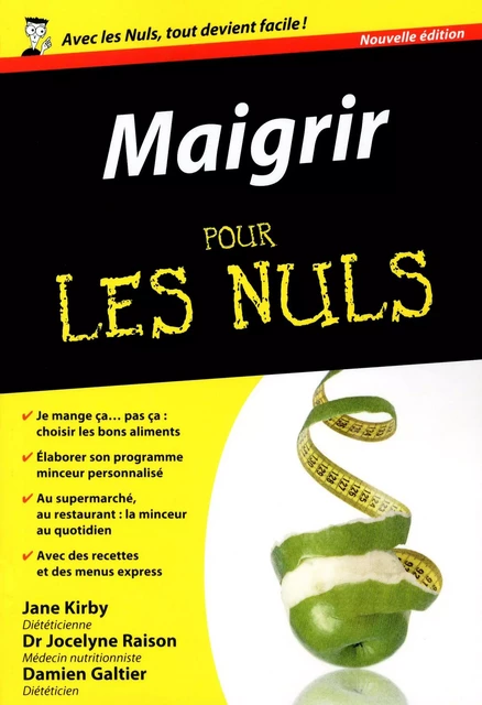 Maigrir Poche Pour les Nuls, 2e - Jocelyne Raison, Damien Galtier - edi8