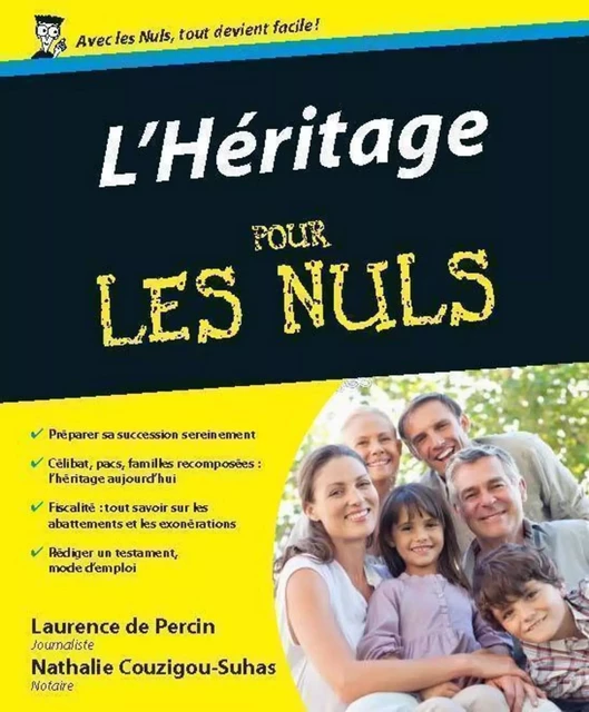 L'Héritage Pour les Nuls - Nathalie Couzigou-Suhas, Laurence de PERCIN - edi8