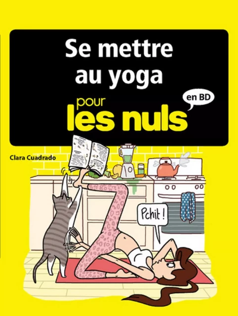 Se mettre au yoga pour les Nuls en BD -  Clara - edi8