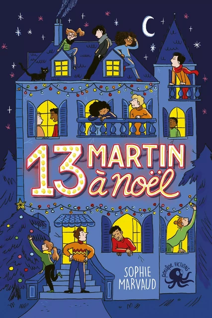 13 Martin à Noël - Lecture roman jeunesse enquête - Dès 8 ans - Sophie Marvaud - edi8