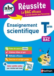 Enseignement scientifique Terminale - ABC Réussite - Bac 2025 - Enseignement commun Tle - Cours, Méthode, Exercices et Sujets corrigés - EPUB