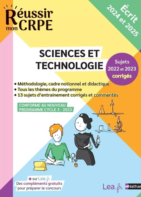 Ebook - CRPE 2024-2025 Sciences et technologie épreuve écrite d'application + sujets corrigés et ressources en ligne - Franck Douët, Dominique Lagraula - Nathan