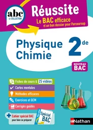 Physique-Chimie 2de - ABC Réussite - Programme de seconde 2024-2025 - Cours, Méthode, Exercices - EPUB