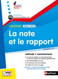 La note et le rapport - EPUB