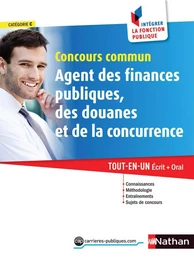 Concours commun Agent des finances publiques, des douanes et de la concurrence - Catégorie C - Intégrer la fonction publique - 2015