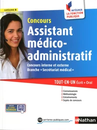 Assistant médico-administratif - Catégorie B - Intégrer la fonction publique - 2014