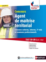 Agent de maîtrise territorial - Catégorie C - Intégrer la fonction publique - 2015