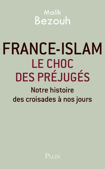 France-islam : le choc des préjugés - Malik Bezouh - Place des éditeurs