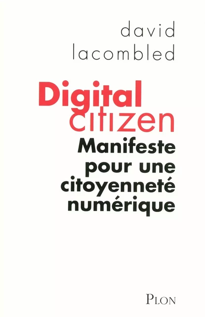 Digital citizen - David Lacombled - Place des éditeurs