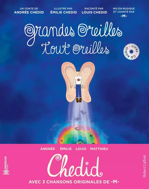 Grandes oreilles, tout oreilles - Andrée Chedid, Louis Gabriel Chedid - Groupe Robert Laffont