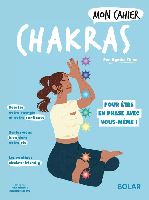 Mon cahier Chakras NED - Agathe Thine - edi8