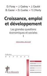 Croissance, emploi et développement