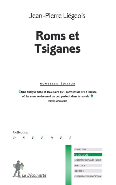 Roms et Tsiganes - Jean-Pierre Liégeois - La Découverte