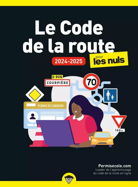 Le Code de la route 2024-2025 poche pour les Nuls -  Permisecole.com - edi8