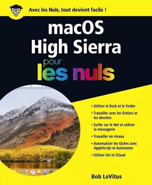 macOS High Sierra pour les Nuls grand format - Bob LEVITUS - edi8