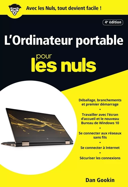 L'Ordinateur portable pour les Nuls poche, 4e édition - Dan GOOKIN - edi8