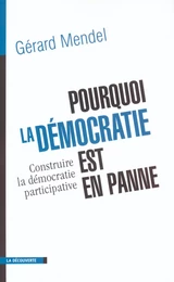 Pourquoi la démocratie est en panne