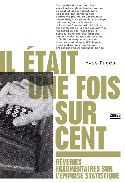 Il était une fois sur cent - Yves Pagès - La Découverte