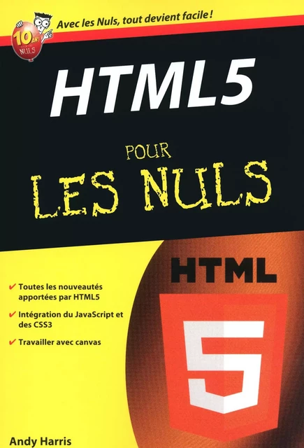 HTML 5 Poche Pour les nuls - Andy Harris - edi8