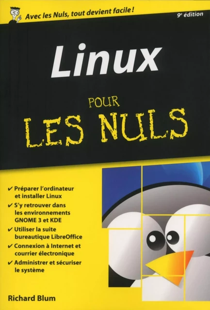 Linux Pour les Nuls, édition poche, 9ème édition - Richard BLUM - edi8