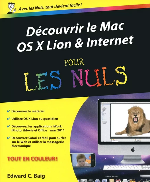 Découvrir le Mac OS X Lion et Internet Pour les nuls - Bob LEVITUS - edi8