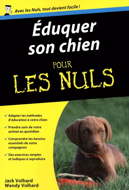 Eduquer son chien pour les Nuls poche - Jack Volhard, Wendy Wolahrd - edi8