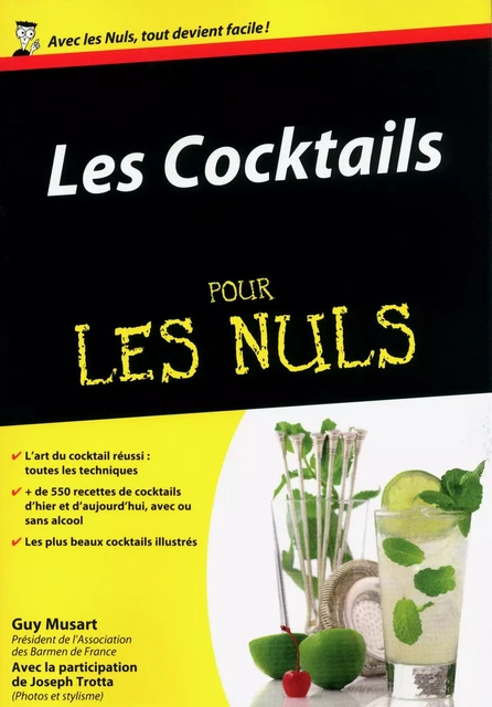 Les Cocktails pour les Nuls - Guy Musart - edi8