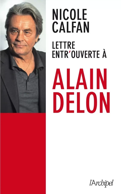 Lettre entr'ouverte à Alain Delon - Nicole Calfan - L'Archipel