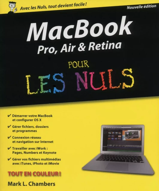 Macbook pro air retina nouvelle édition pour les nuls - Mark L. CHAMBERS - edi8