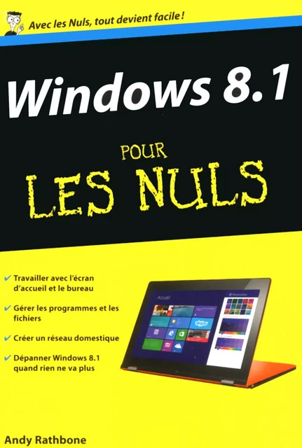 Windows 8.1 Poche Pour les Nuls - Andy RATHBONE - edi8