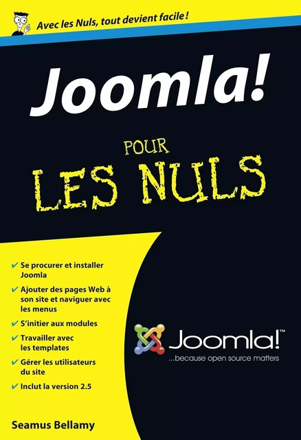 Joomla! Poche Pour les Nuls - Seamus Bellamy - edi8