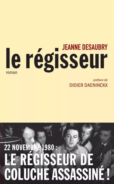 Le régisseur - Jeanne Desaubry - L'Archipel