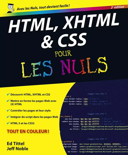 HTML, XHTML et CSS 2e Pour les nuls - Ed Tittel, Bill Harrel - edi8