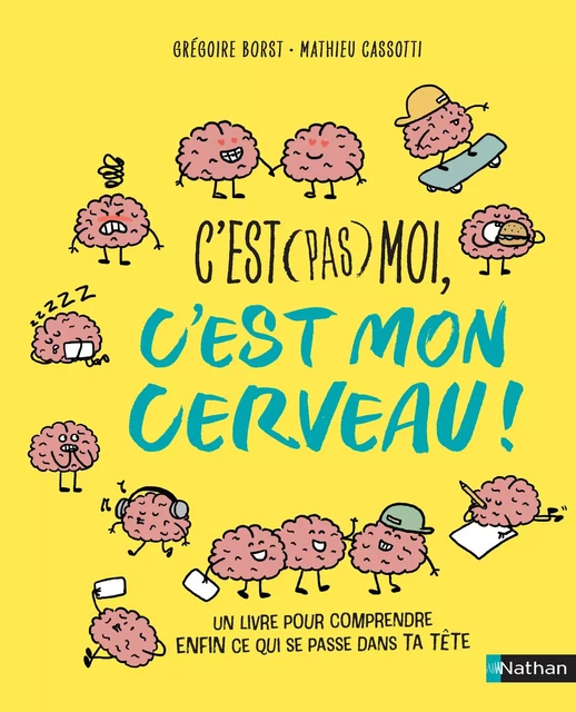 C'est (pas) moi, c'est mon cerveau ! Pour enfin comprendre ce qui se passe dans la tête d'un ado ! Dès 10 ans - Grégoire Borst, Mathieu Cassotti - Nathan