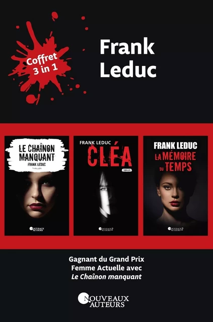 Coffret 3 titres - Frank Leduc - Frank Leduc - Editions Prisma