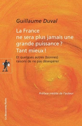 La France ne sera plus jamais une grande puissance ? Tant mieux !