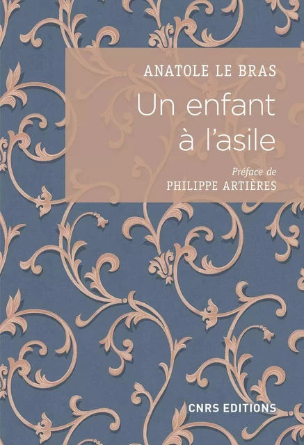 Un enfant à l'asile. Vie de Paul Taesch (1874-1914) - Anatole Le Bras - CNRS editions